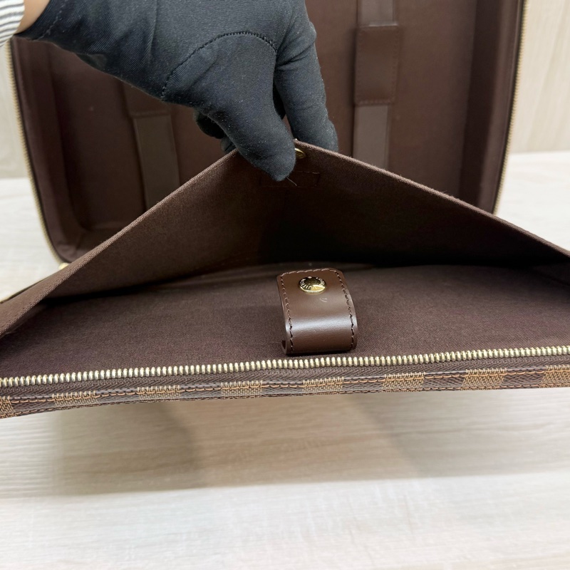 LV🤎棋盤格手提旅行包(有背帶)/N53355-8