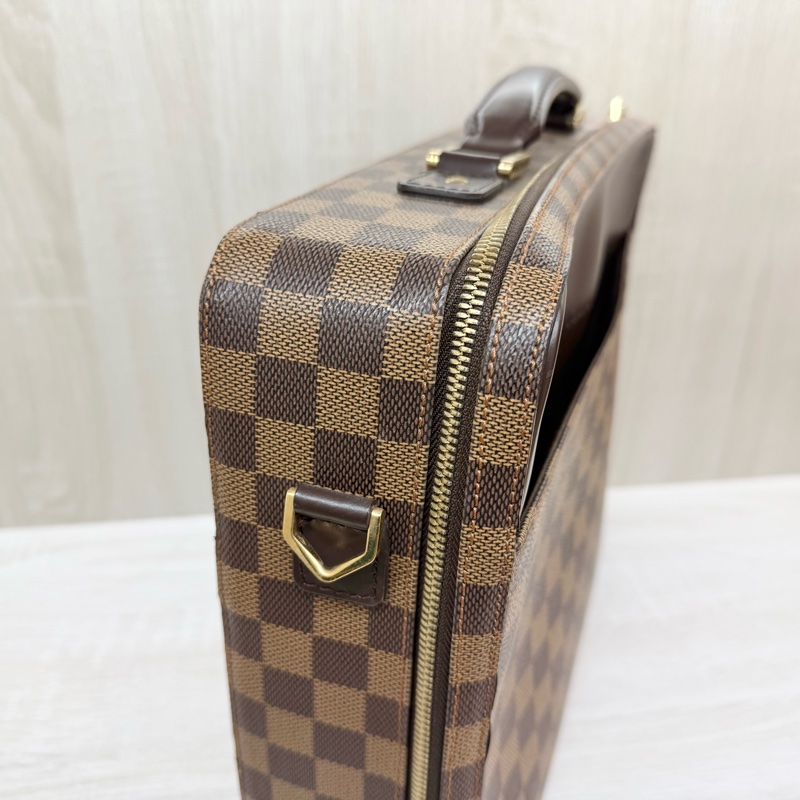 LV🤎棋盤格手提旅行包(有背帶)/N53355-19