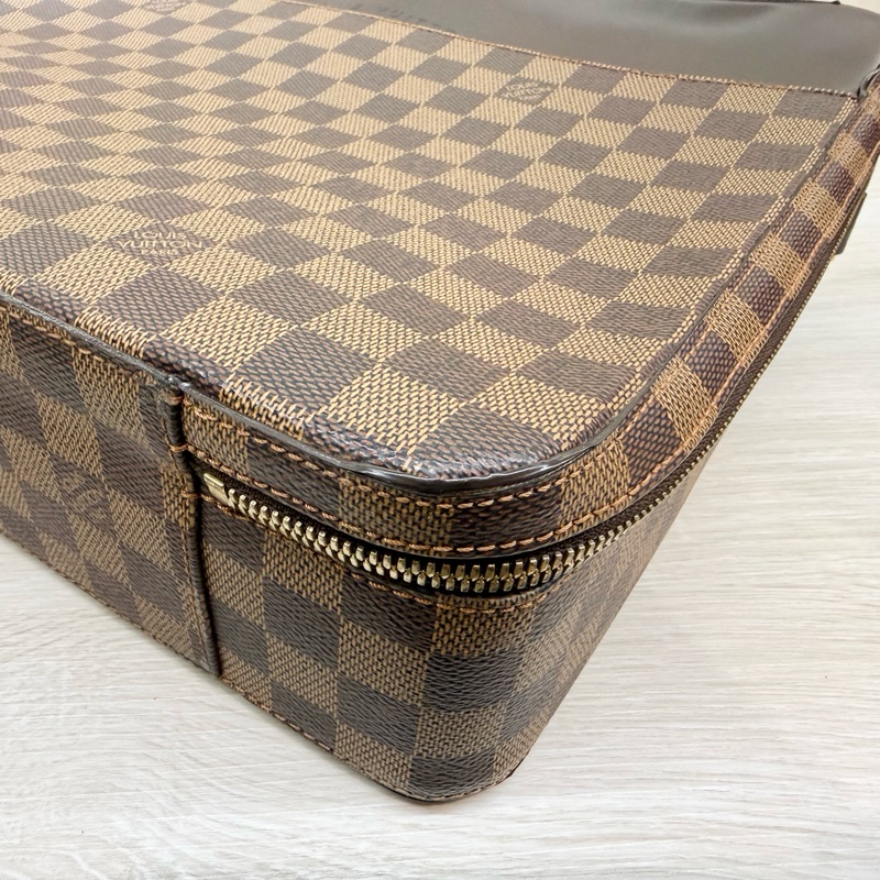 LV🤎棋盤格手提旅行包(有背帶)/N53355-21