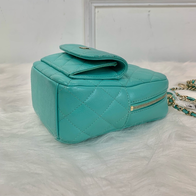 夏日必備Tiffany Blue Chanel 24C mini backpack-4