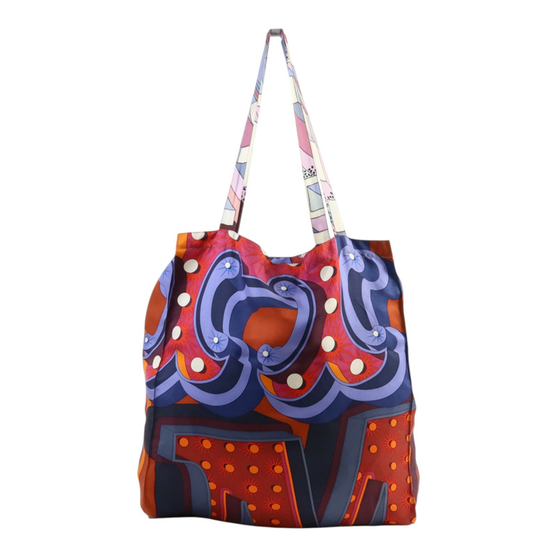 HERMES 絲質Petit H Limited肩背袋-1