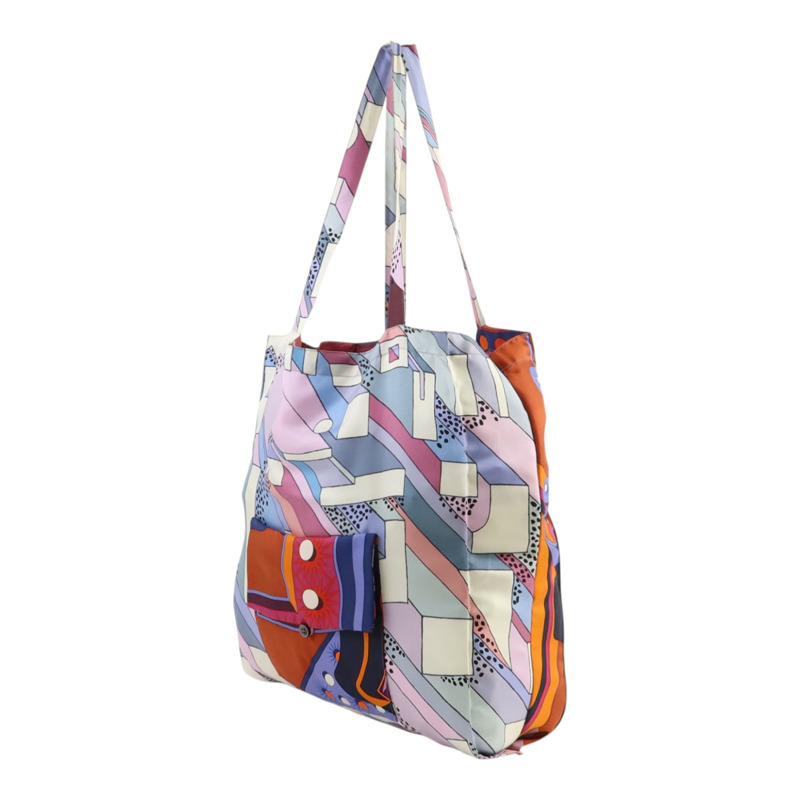 HERMES 絲質Petit H Limited肩背袋-2