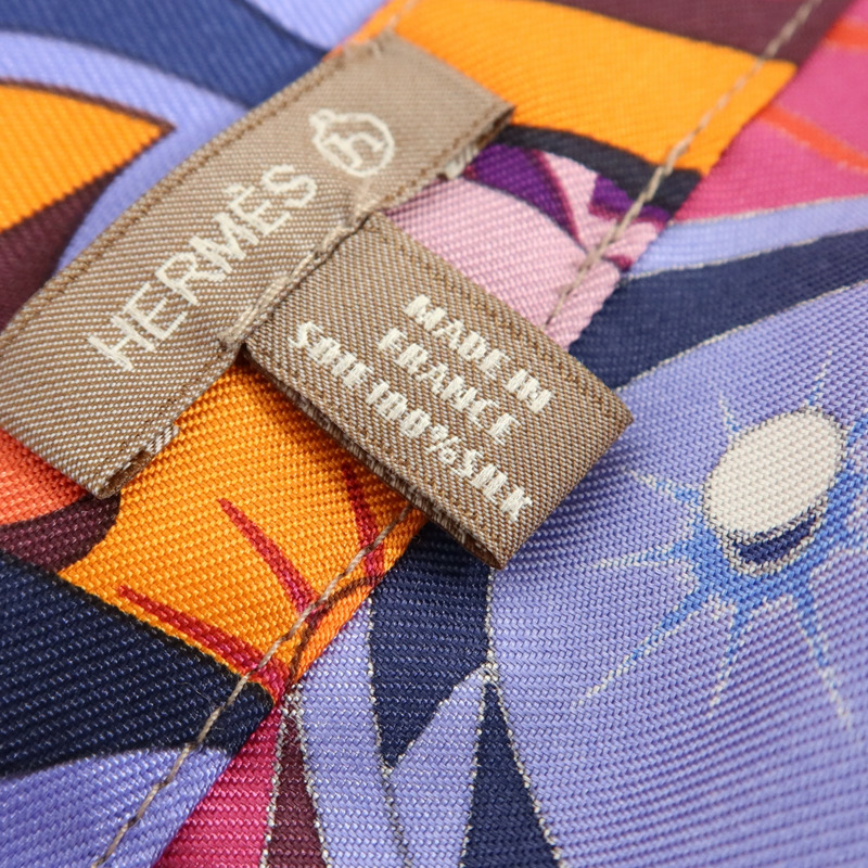 HERMES 絲質Petit H Limited肩背袋-7