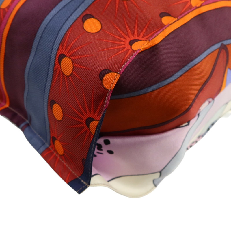 HERMES 絲質Petit H Limited肩背袋-13