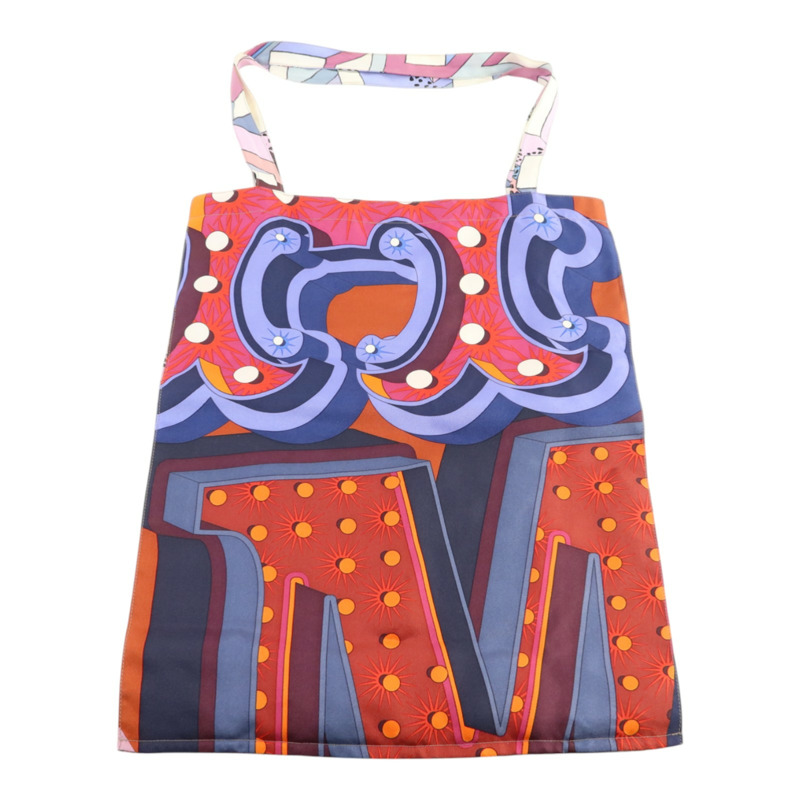 HERMES 絲質Petit H Limited肩背袋-15