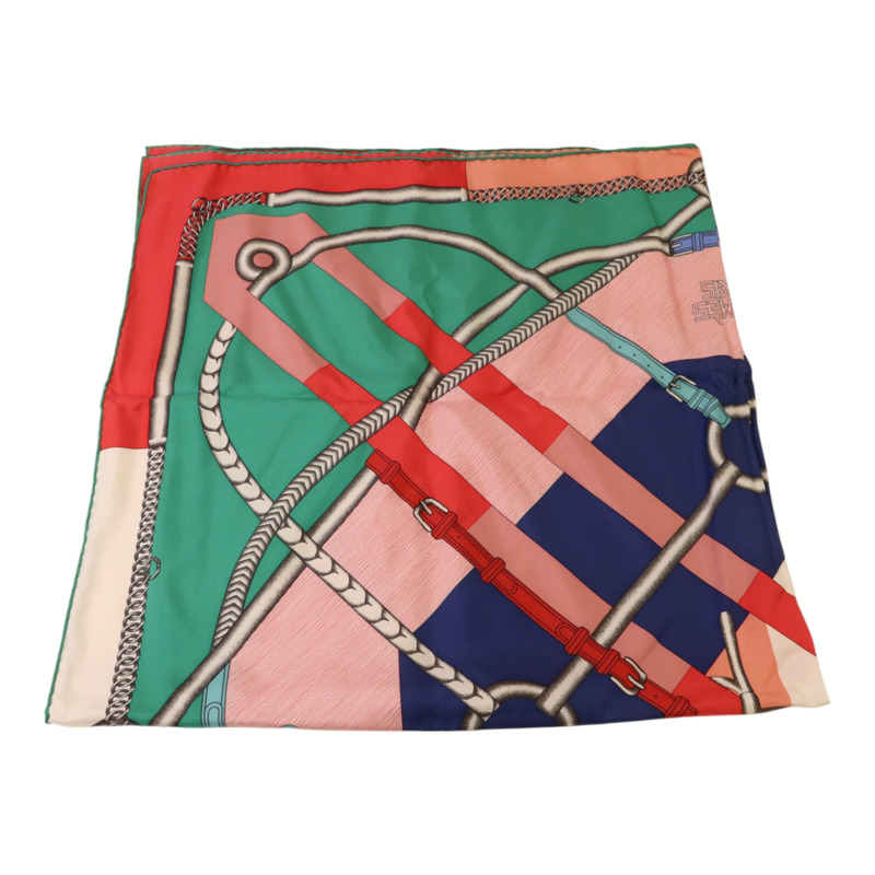 HERMES 絲質Scarf 90X90絲巾-2