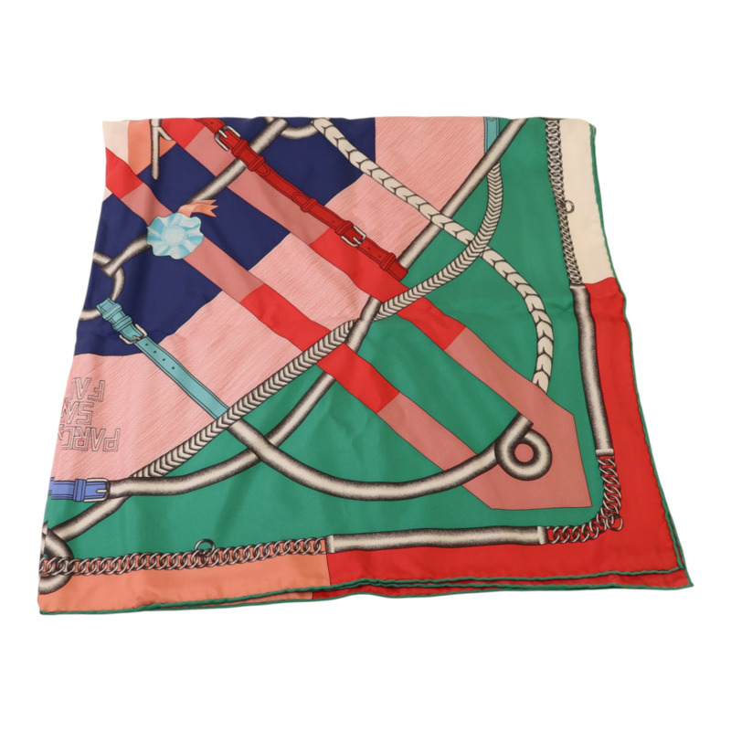 HERMES 絲質Scarf 90X90絲巾-3