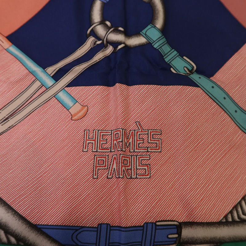 HERMES 絲質Scarf 90X90絲巾-5