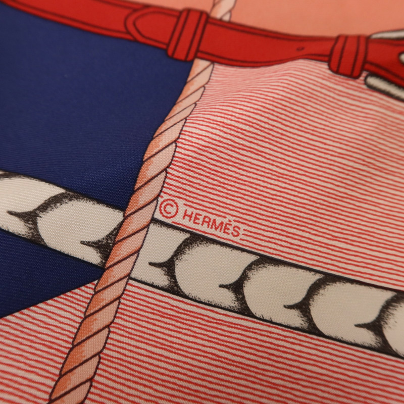 HERMES 絲質Scarf 90X90絲巾-6