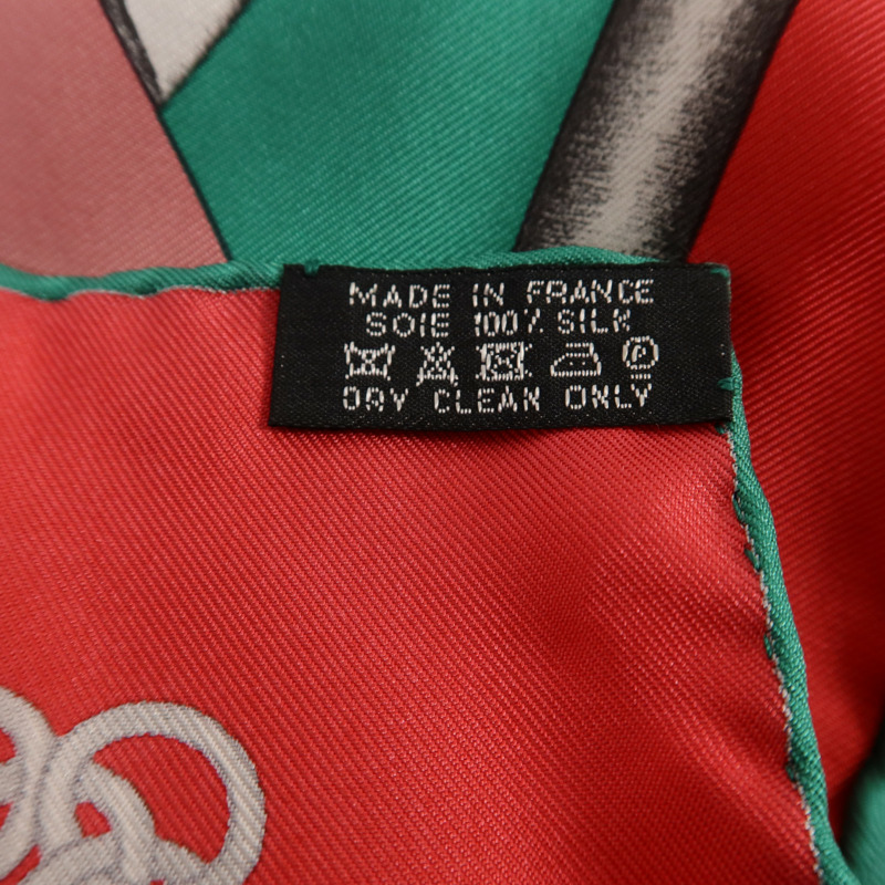 HERMES 絲質Scarf 90X90絲巾-7
