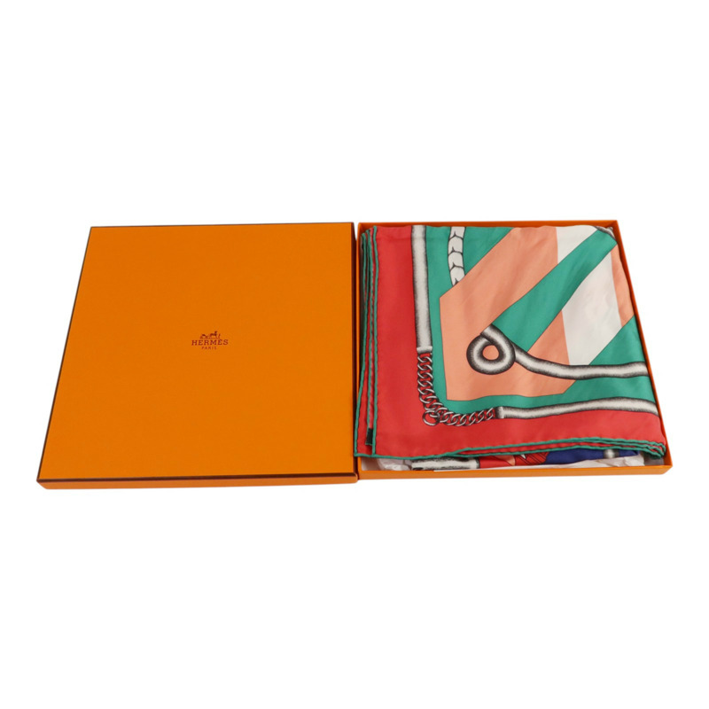 HERMES 絲質Scarf 90X90絲巾-8