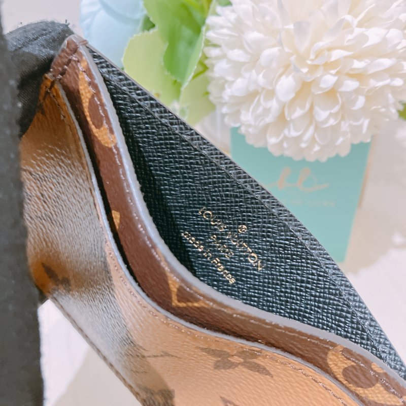 TK1976 Louis Vuitton 路易威登經典花紋卡夾 Card Holder Monogram Reverse Canvas-15