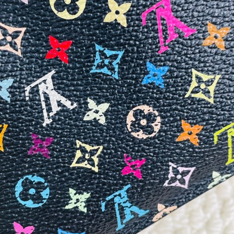 LV 路易威登 黑三彩Zippy長款對折錢包 內裡拉鍊隔層 實用便捷-3