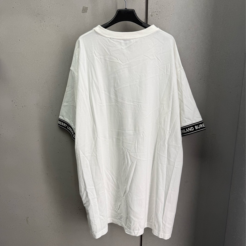 二手Burberry白色短袖T恤-6