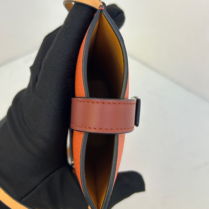 LOEWE羅意威單肩拼色手機包 8*17cm 無附件-4