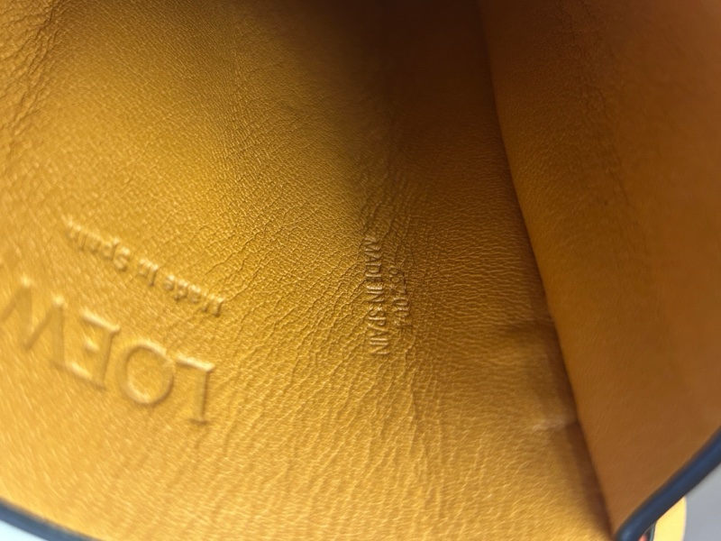 LOEWE羅意威單肩拼色手機包 8*17cm 無附件-8