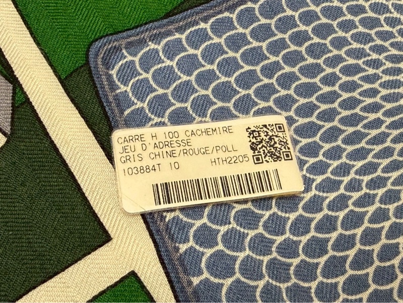 Hermes 100*100絲巾-3
