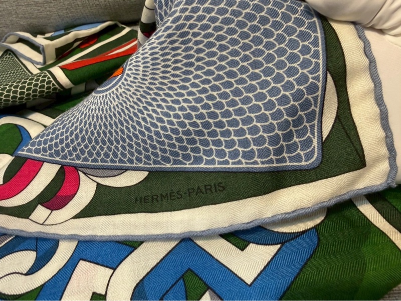 Hermes 100*100絲巾-7