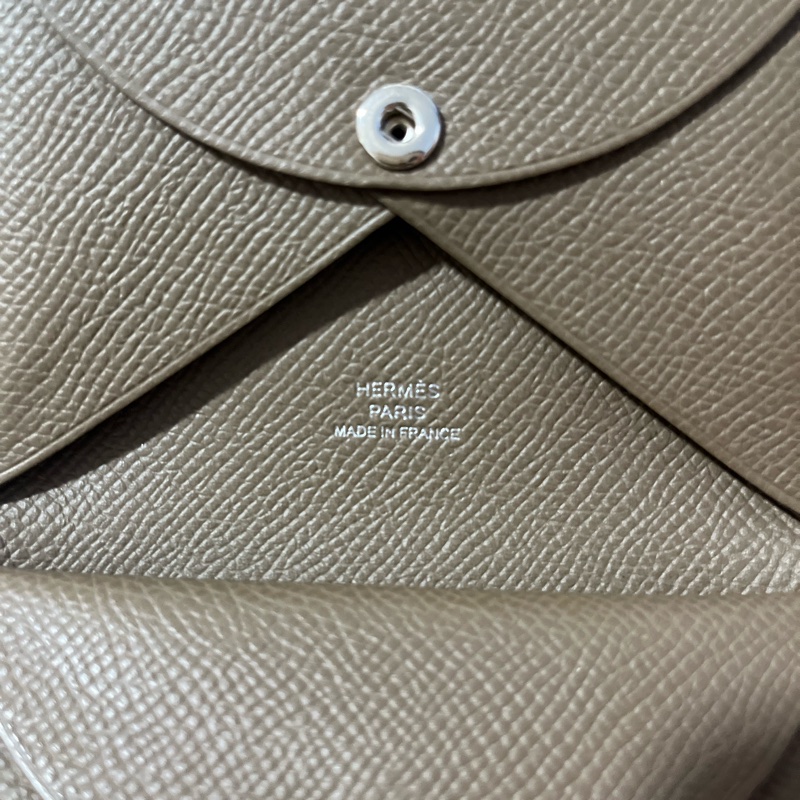 calvi duo compact card holder 大象灰-2