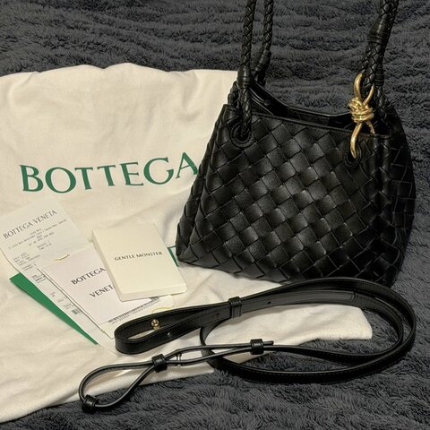 Bottega Veneta Parachute 降落傘小包 黃銅 Knot 繩結提把 / 2025國外自購