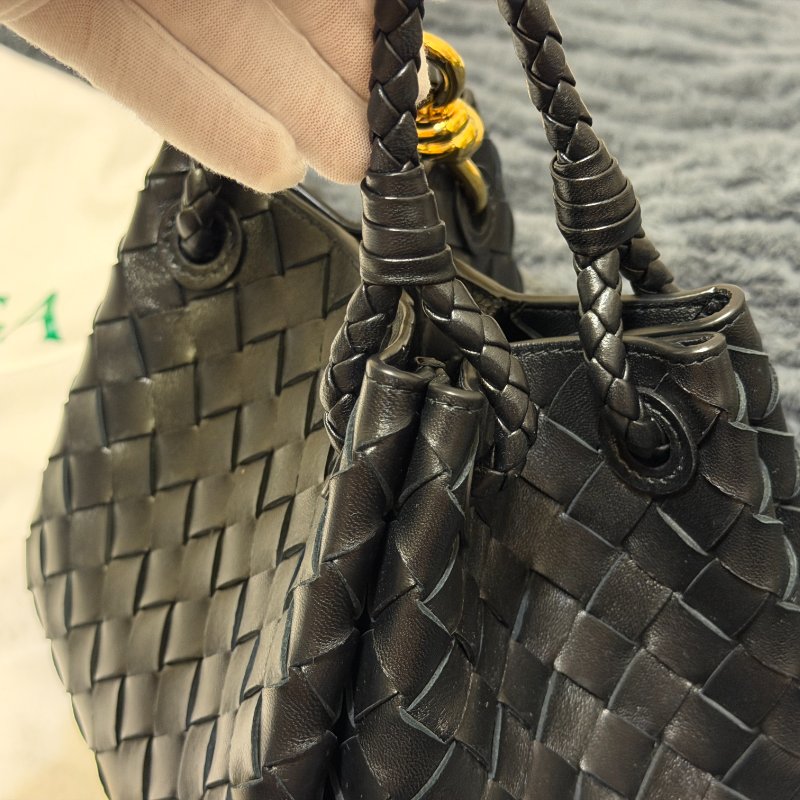 Bottega Veneta Parachute 降落傘小包 黃銅 Knot 繩結提把 / 2025國外自購-8