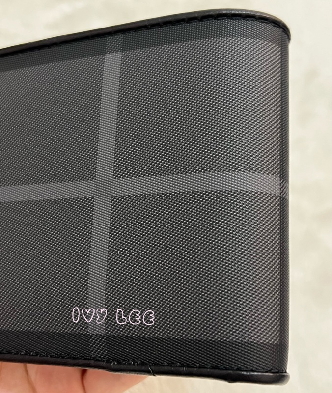 BURBERRY 經典黑灰格紋 翻蓋短夾 零錢袋 5卡層 正品 二手精品-25