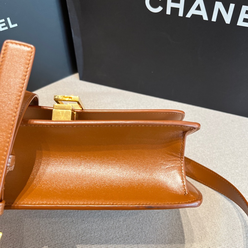 YSL聖羅蘭carre拼色帆布豆腐包 無附件-2