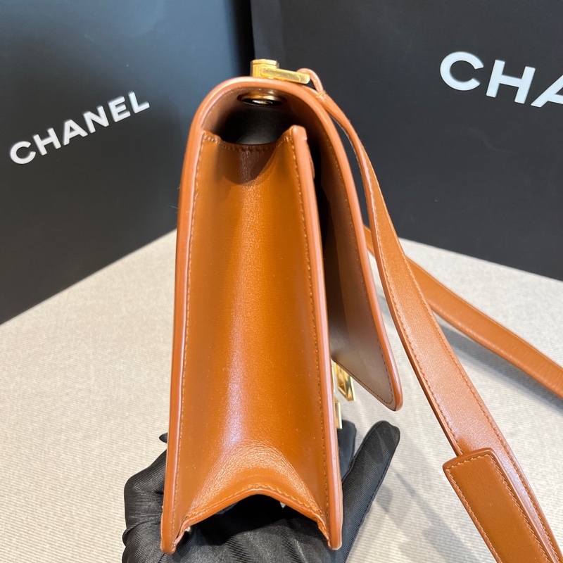 YSL聖羅蘭carre拼色帆布豆腐包 無附件-5