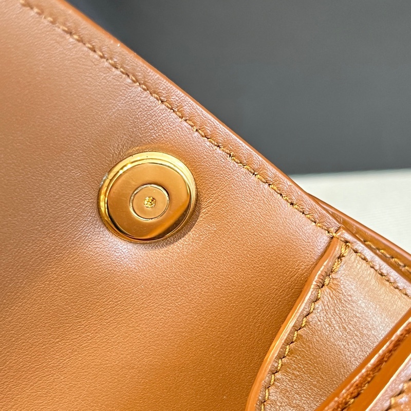 YSL聖羅蘭carre拼色帆布豆腐包 無附件-8