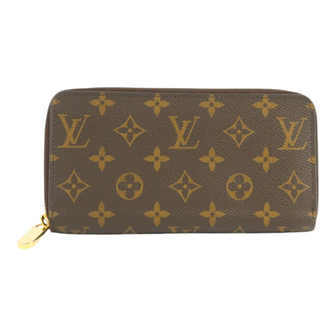 LOUIS VUITTON Monogram Zipper Long Wallet金扣長錢包