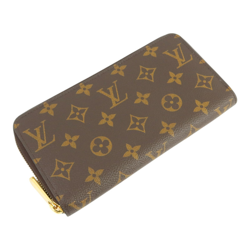 LOUIS VUITTON Monogram Zipper Long Wallet金扣長錢包-3