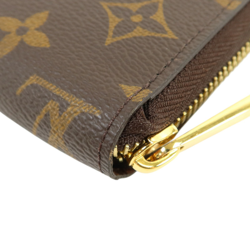 LOUIS VUITTON Monogram Zipper Long Wallet金扣長錢包-12