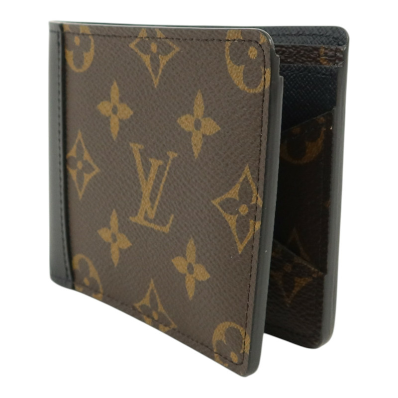 LOUIS VUITTON Monogram Macassar Multiple Wallet錢包-2