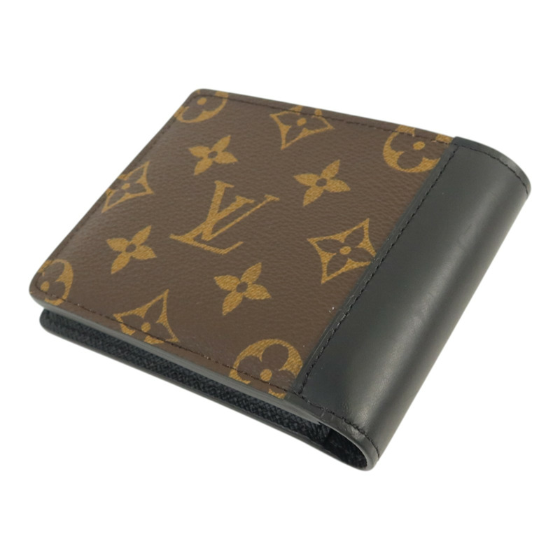 LOUIS VUITTON Monogram Macassar Multiple Wallet錢包-4