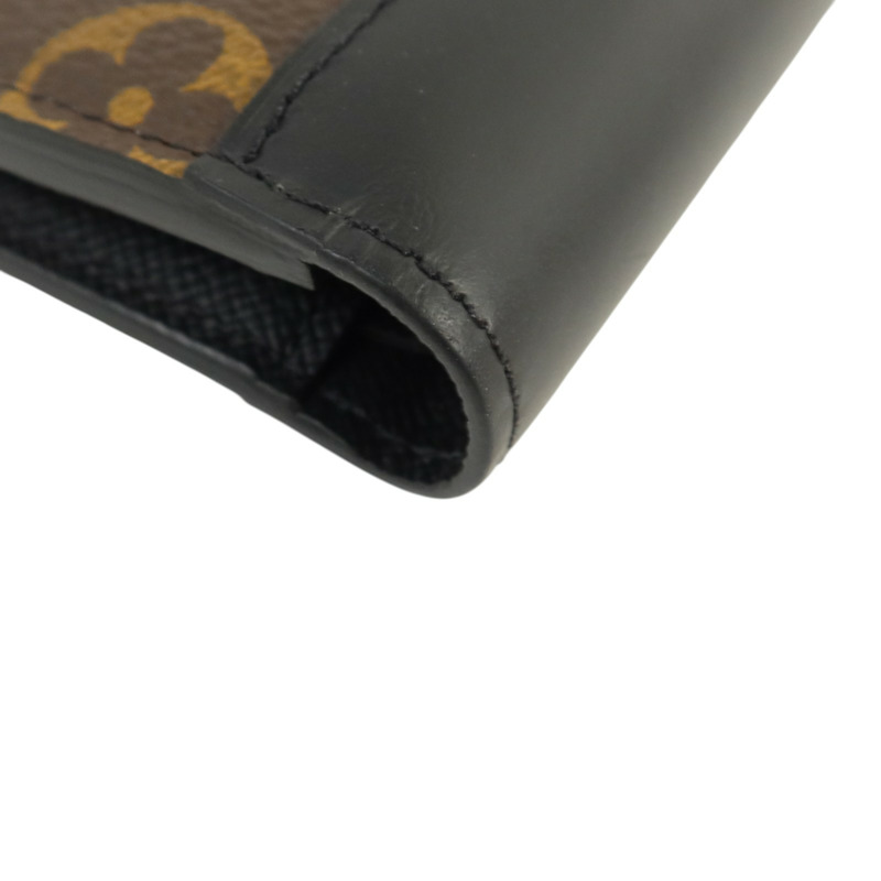 LOUIS VUITTON Monogram Macassar Multiple Wallet錢包-12