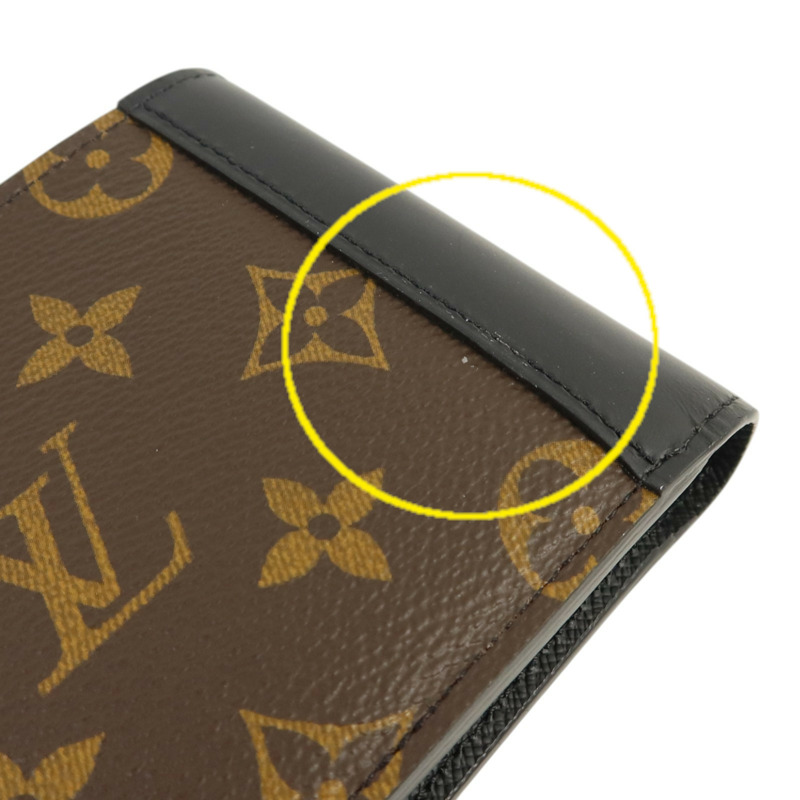 LOUIS VUITTON Monogram Macassar Multiple Wallet錢包-13