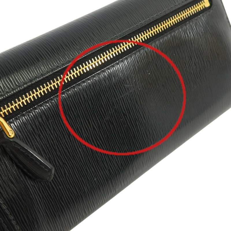 PRADA 牛皮皮革Long Wallet金扣長錢包-16