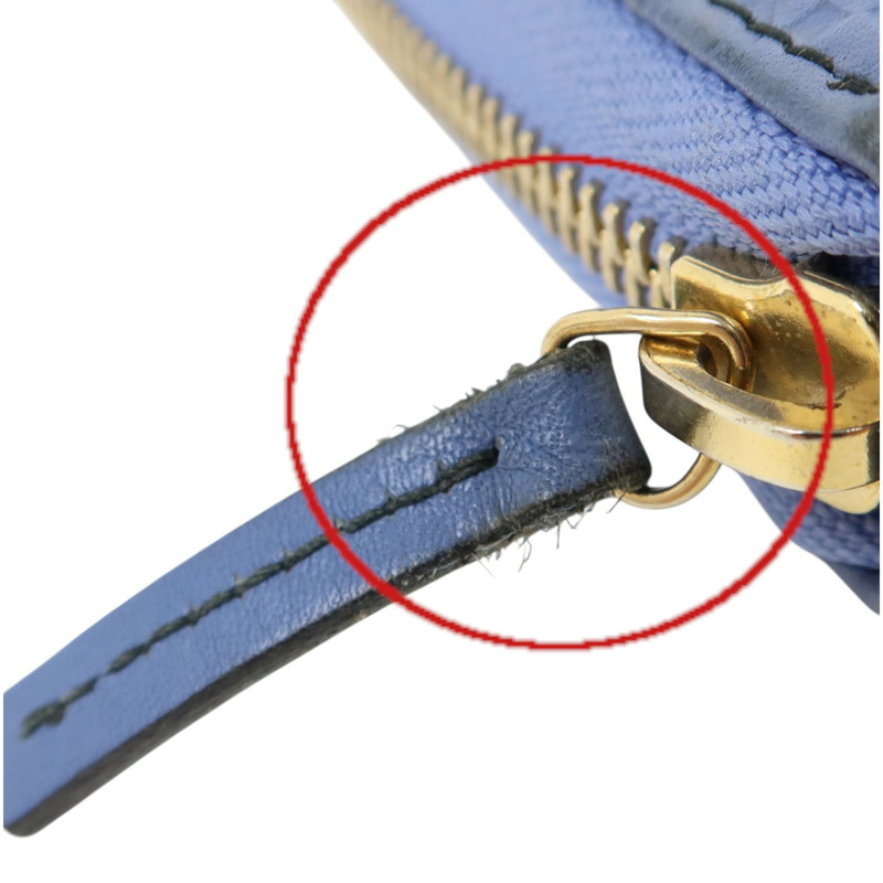 GUCCI 牛皮皮革Zipper Long Wallet金扣長錢包-15