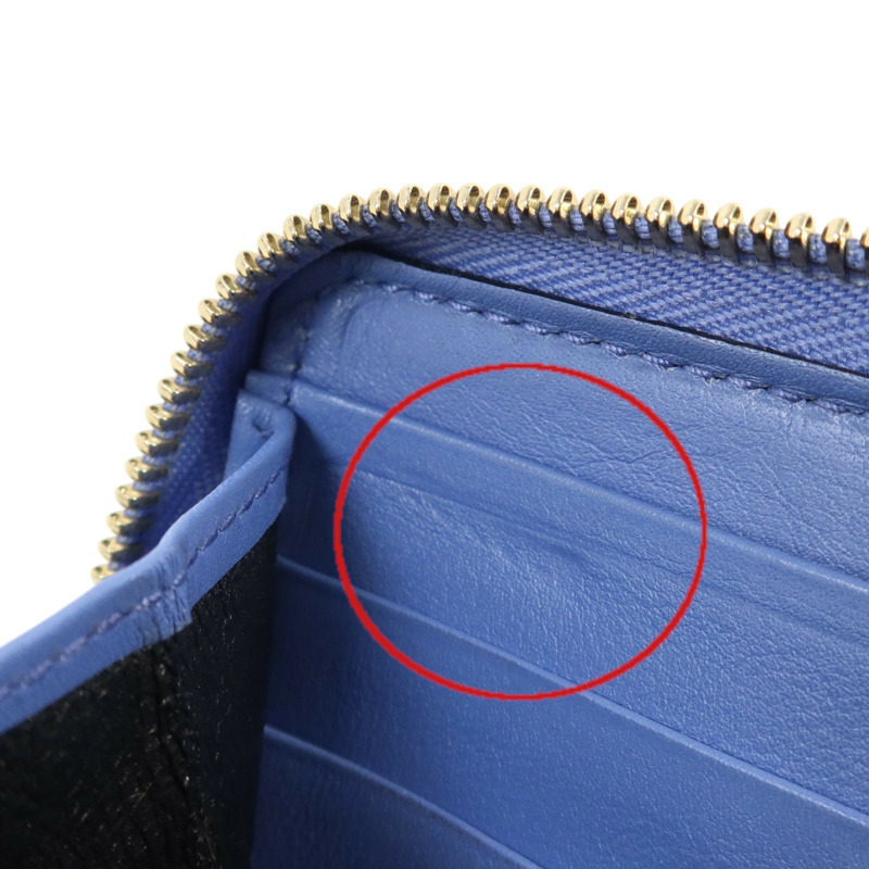 GUCCI 牛皮皮革Zipper Long Wallet金扣長錢包-18