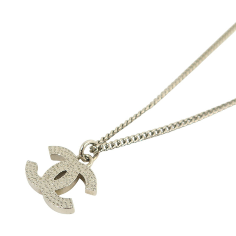 CHANEL 金屬CC Logo Necklace項鏈-1