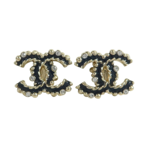 CHANEL 金屬CC Earrings耳環