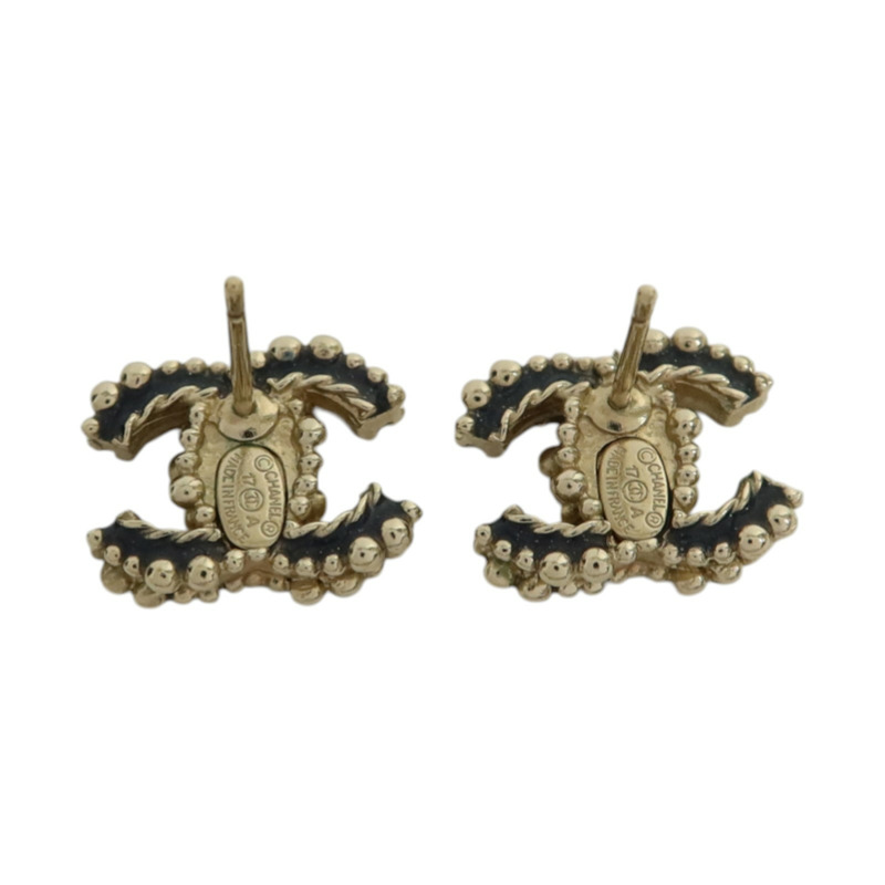 CHANEL 金屬CC Earrings耳環-2