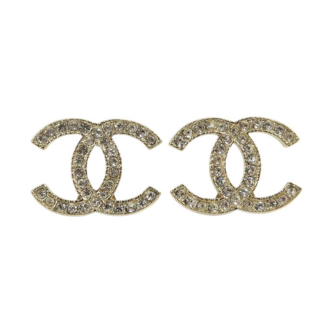 CHANEL 金屬CC Earrings耳環