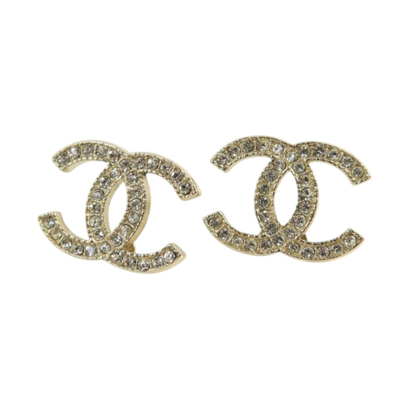 CHANEL 金屬CC Earrings耳環-1
