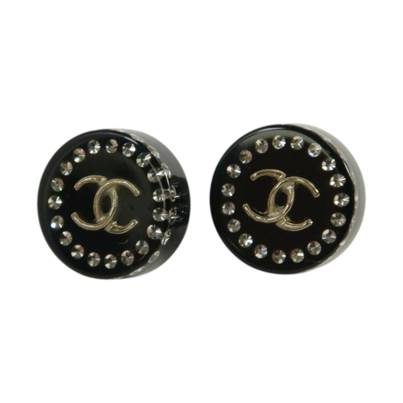 CHANEL 金屬/PVC Earrings耳環-1