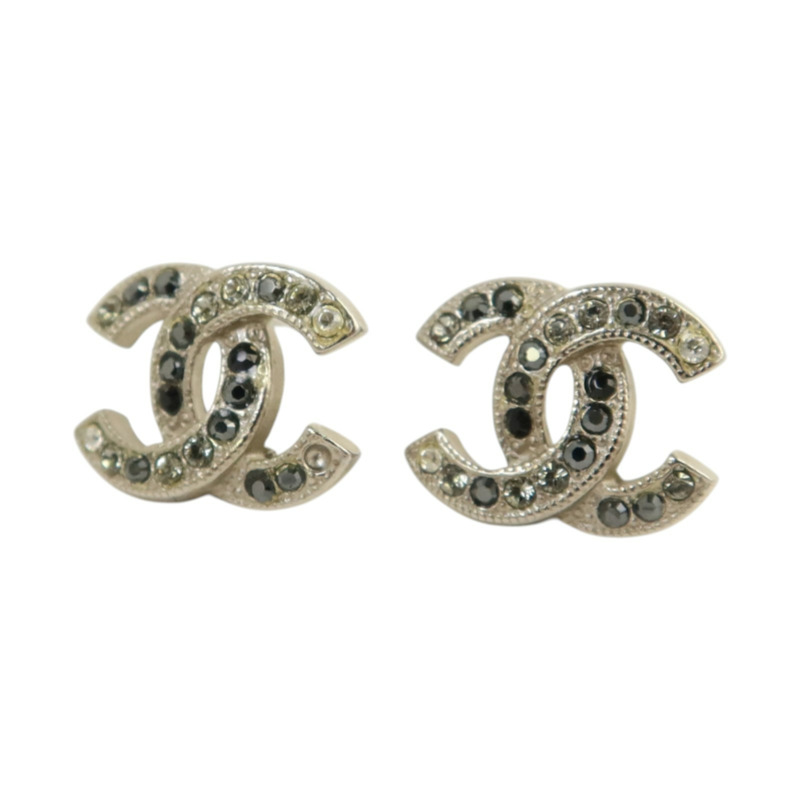 CHANEL 金屬CC Earrings耳環-1