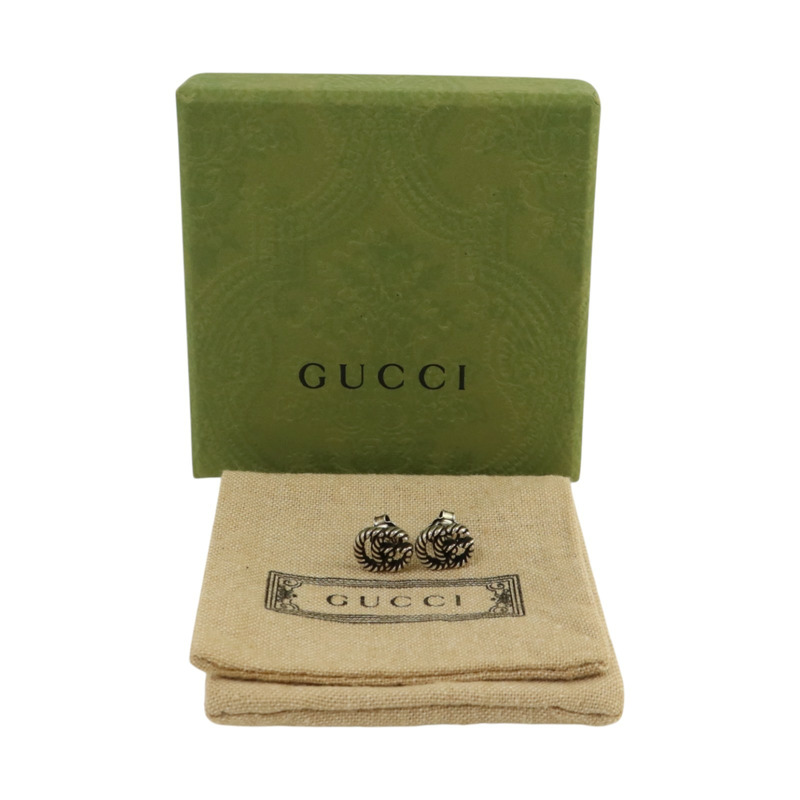 GUCCI 925純銀Earrings耳環-8