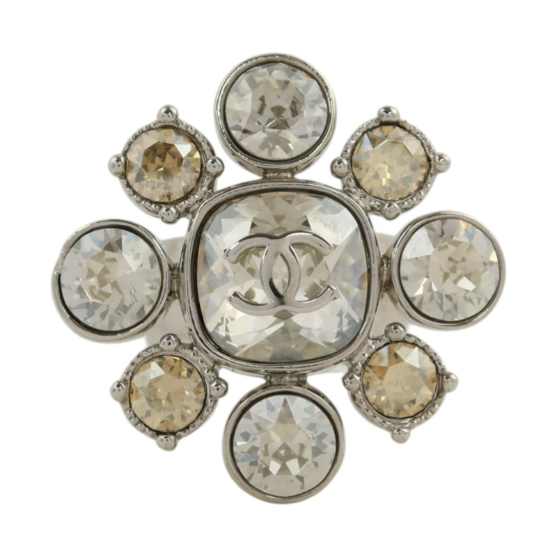 CHANEL 金屬Ring戒指US#6-1