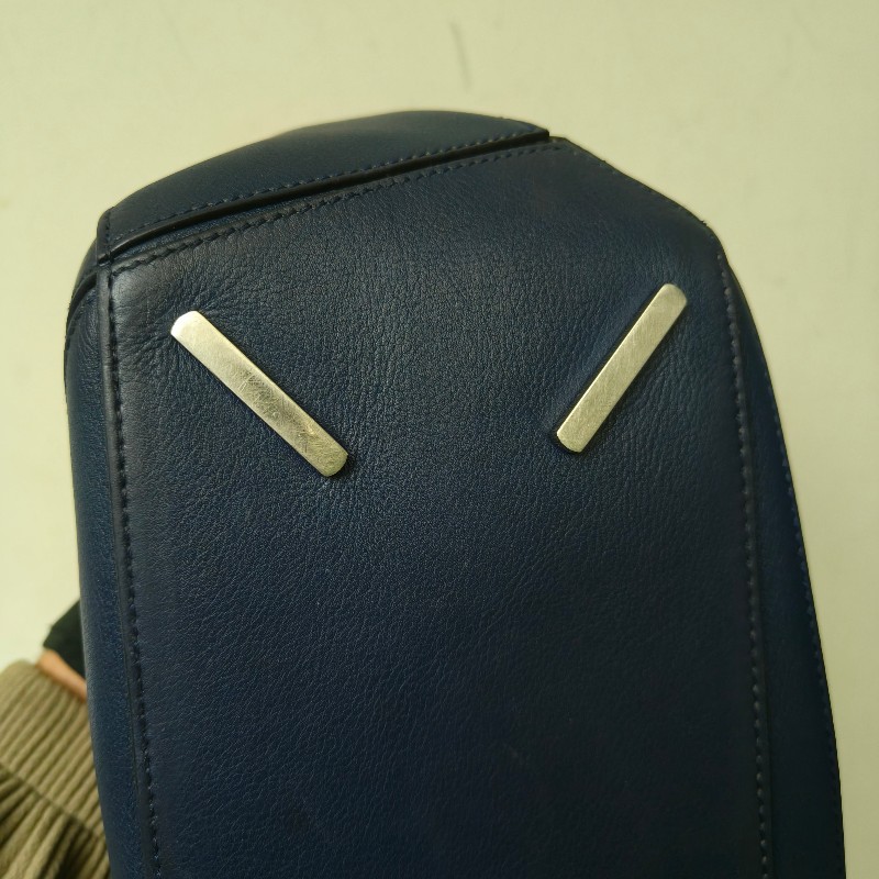 【8成新】㊣✨ LOEWE ✨羅威 （附防塵袋）Puzzle 拼圖 中號 藍紫色  小牛皮 肩背包 斜背包/二手包/二手精品🌳二手樹屋🌳-11