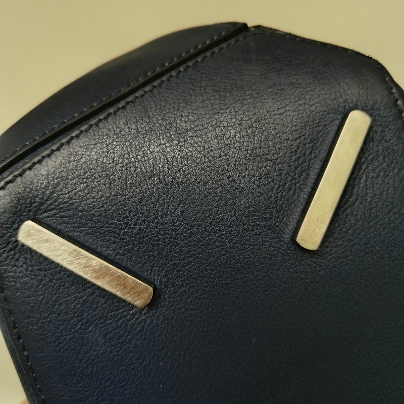 【8成新】㊣✨ LOEWE ✨羅威 （附防塵袋）Puzzle 拼圖 中號 藍紫色  小牛皮 肩背包 斜背包/二手包/二手精品🌳二手樹屋🌳-14